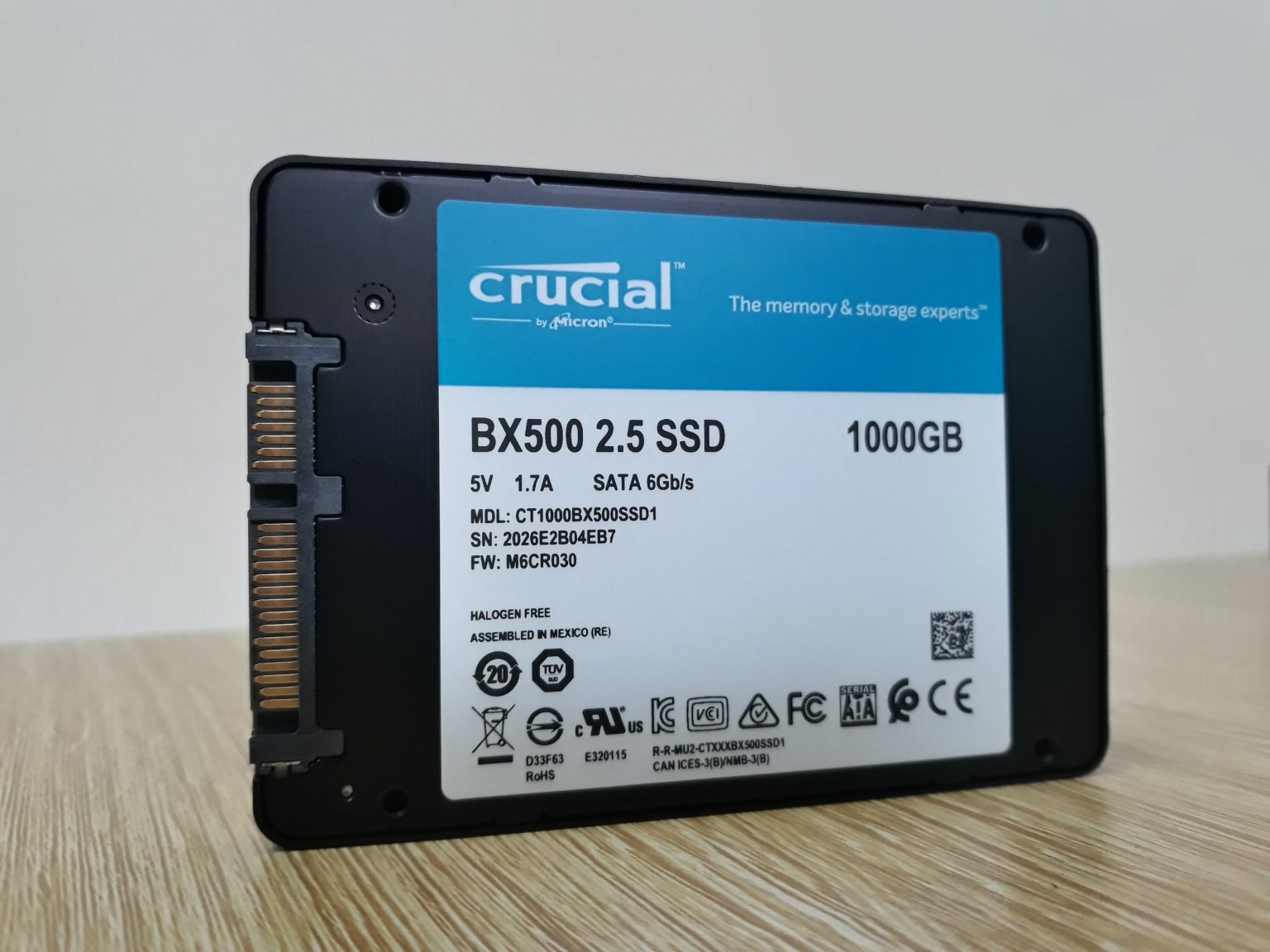 Сравнение ssd crucial bx500 и mx500